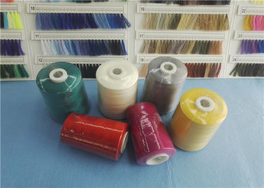 Dyed Virgin Spun Polyester Thread 40/2 , 100% Polyester Sewing Yarn
