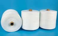  Knotless Raw White Polyester Ring Spun Yarn on Paper Cone High Strength 